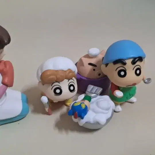 [BUNJANG] Crayon Shin-chan Cooking Gacha Figure Bundle Set / 짱구 요리가챠 일괄