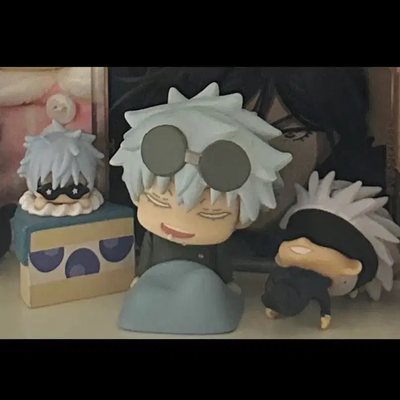 [BUNJANG] Jujutsu Kaisen Gojo Satoru Figure Bundle Set / 주술회전 고죠사토루 오네무탄 케이크 푸치바스 케이블 허그코트 피규어 가챠