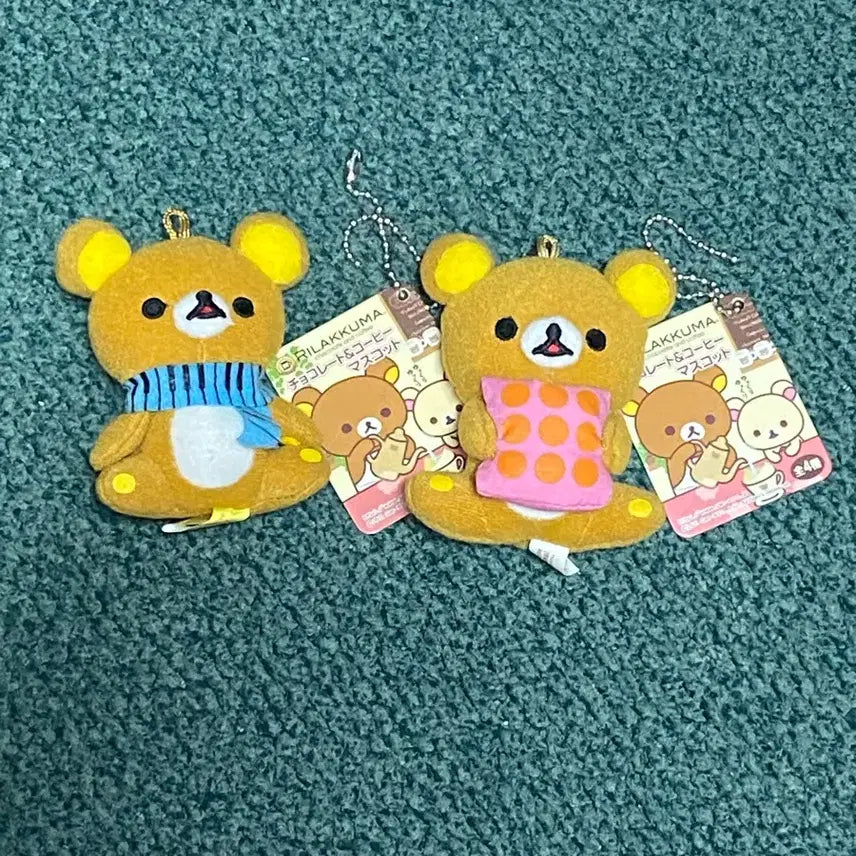 [BUNJANG] Rilakkuma Cafe Concept Keyring Bundle Set (2011) / 일괄! 2011 고전 희귀) 리락쿠마 카페 컨셉 키링