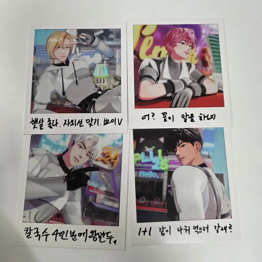 [BUNJANG] PLAVE POB Photocard Bundle Set / 플레이브 플리키트 투명 포카 밤비 은호 하민 3장 + 칼리고 4장 일괄