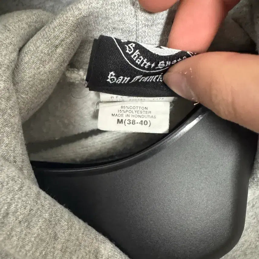 [BUNJANG] Thrasher Grey Hoodie / 트래셔 THRASHER 회색 후드티
