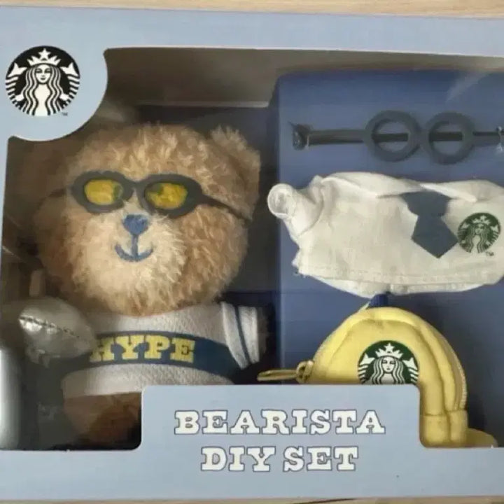 [BUNJANG] Starbucks Campus Bearista Keyring New / 스타벅스 캠퍼스 베어리스타 키링 새상품