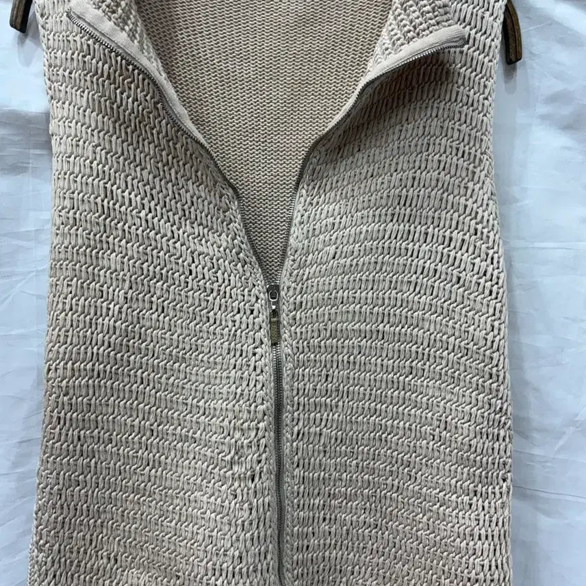 [BUNJANG] Brunello Cucinelli Knit Vest - Beige M / 브루넬로 쿠치넬리 니트 조끼M/55사이즈(정품)