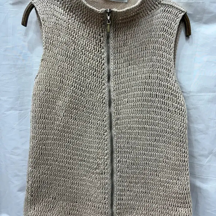 [BUNJANG] Brunello Cucinelli Knit Vest - Beige M / 브루넬로 쿠치넬리 니트 조끼M/55사이즈(정품)