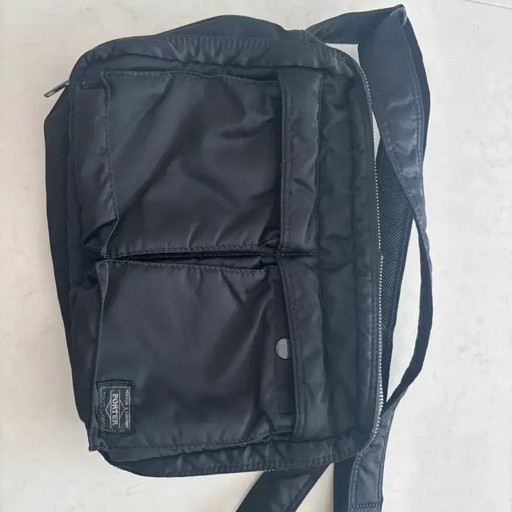 [BUNJANG] Porter Tanker Shoulder Bag Large Black / 포터 탱커 숄더백 라지 블랙
