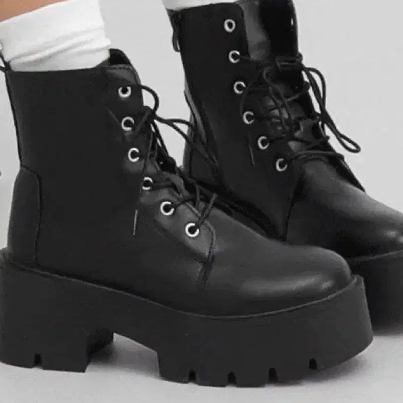 [BUNJANG] Mary Jane Platform Boots / 신발 대여 스탠딩화 메리제인 구두 부츠 6cm 8cm 7cm