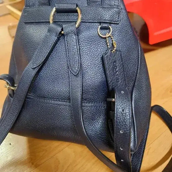 [BUNJANG] Coach Leather Backpack / 코치가죽백팩