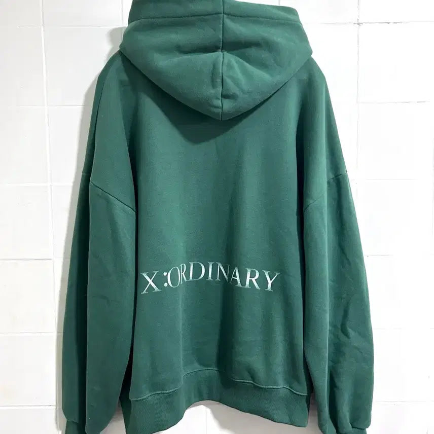 [BUNJANG] XODIAC Green Hoodie / 엑스오디너리 후드티 그린