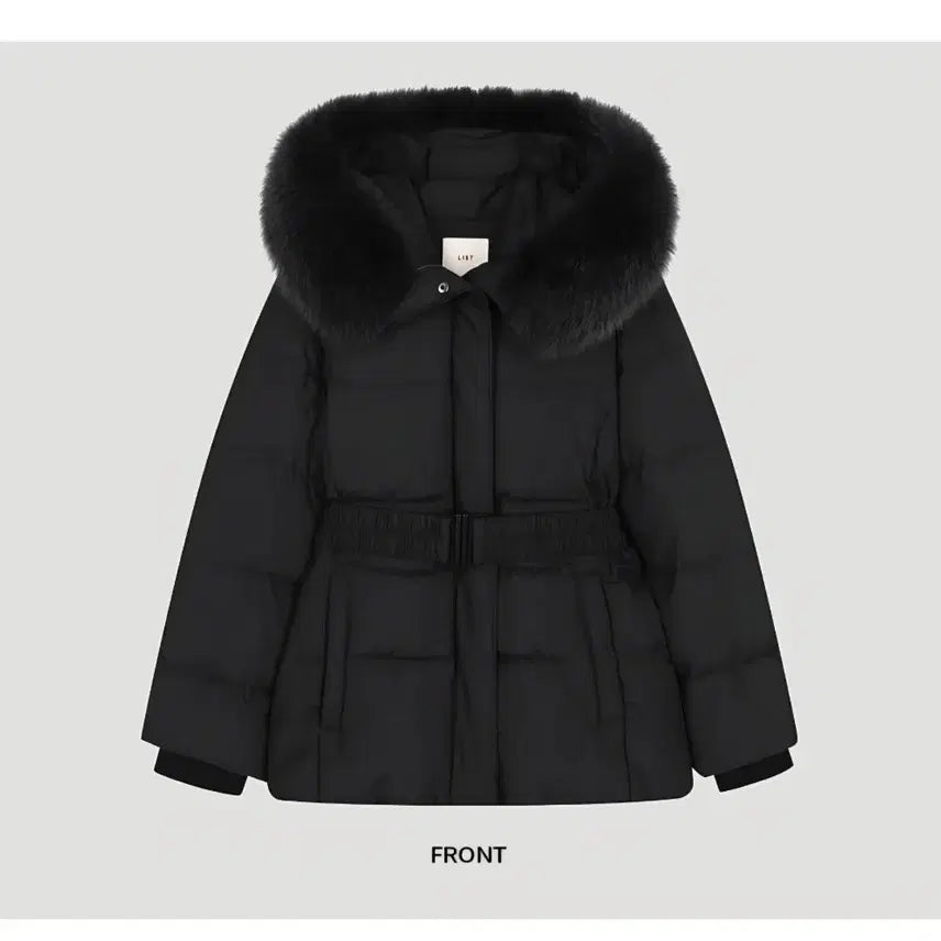 [BUNJANG] List Fox Fur Down Padded Duck Down Parka / 리스트 폭스퍼 덕다운 패딩 다운