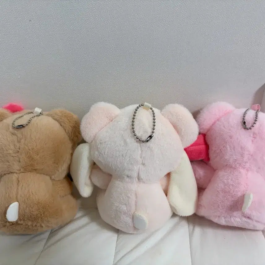 [BUNJANG] Sanrio Hello Kitty My Melody Cinnamoroll Bear Plush Keychain / 산리오 키티 마이멜로디 시나모롤 곰돌이 인형 키링
