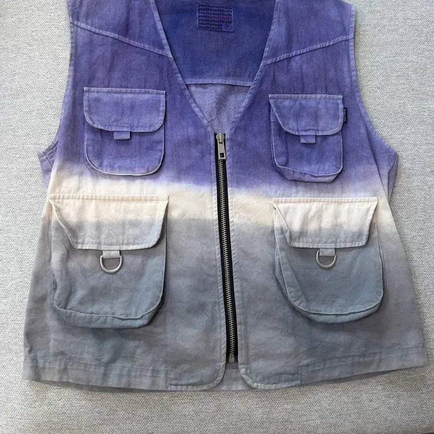[BUNJANG] Youthbath Tie-Dye Vest / [단종] 급처 유쓰배쓰 타이다이 베스트 판매