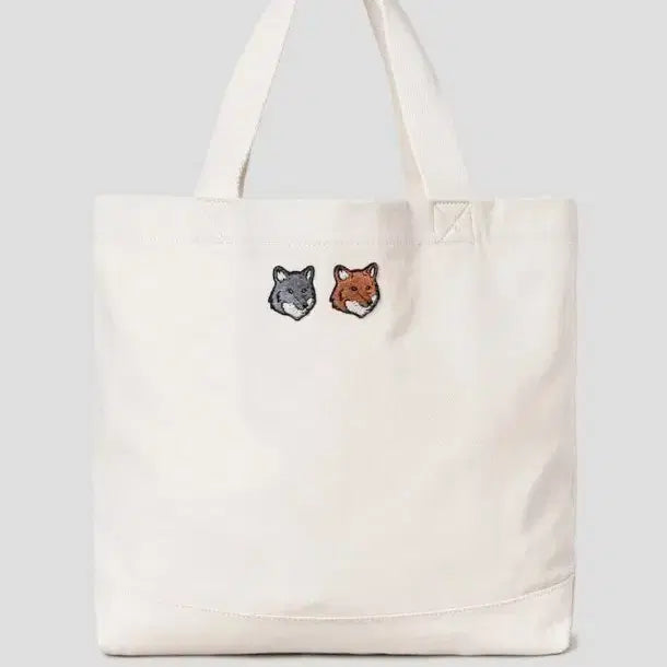 [BUNJANG] Maison Kitsuné Canvas Tote Bag / 메종크츠네 컨버스 토트백