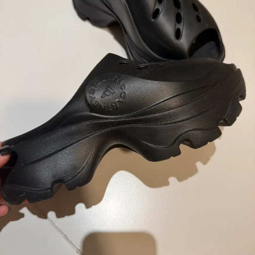 [BUNJANG] Adidas Stella McCartney Black Sandals / 아디다스 스텔라매카트니 검정 샌들 슬리퍼