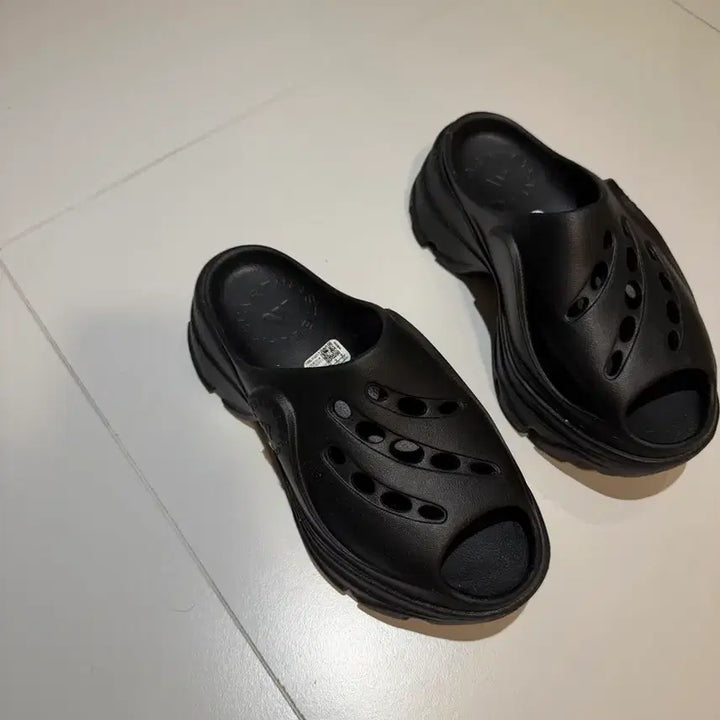 [BUNJANG] Adidas Stella McCartney Black Sandals / 아디다스 스텔라매카트니 검정 샌들 슬리퍼