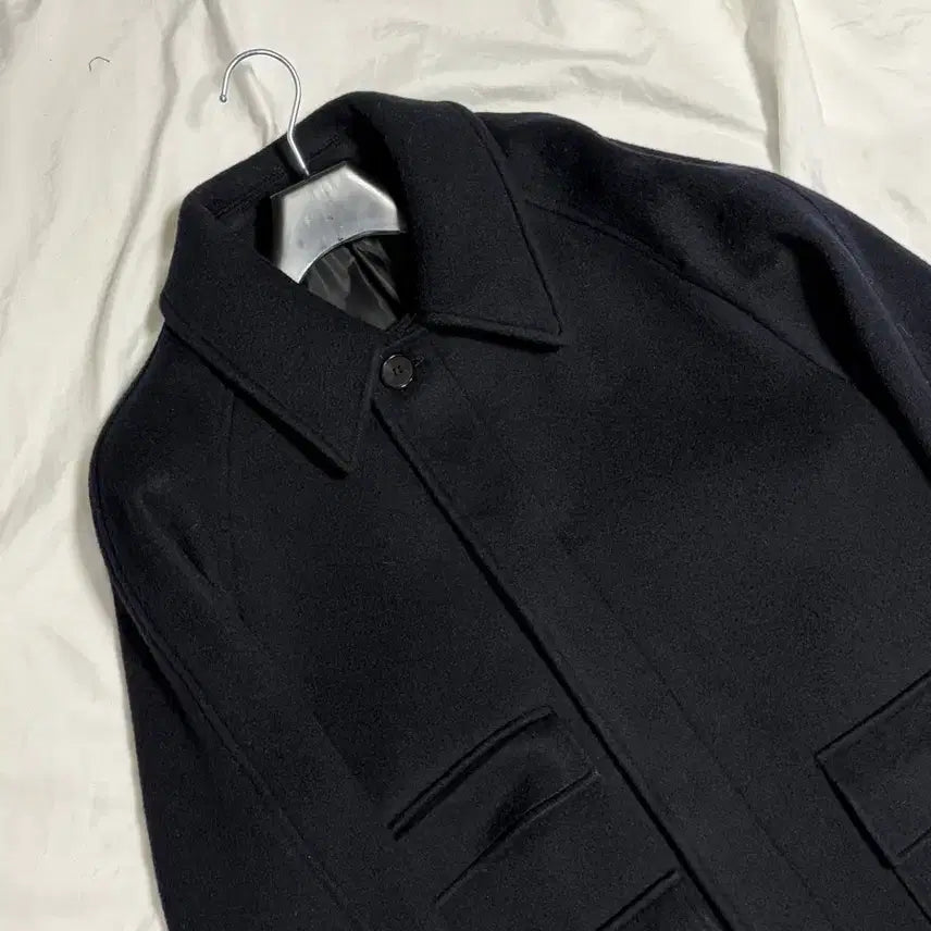 [BUNJANG] Legacy Overfit Balmacaan Coat Navy Size 95 / 레가시 오버핏 발마칸 코트 / 네이비 / 95사이즈