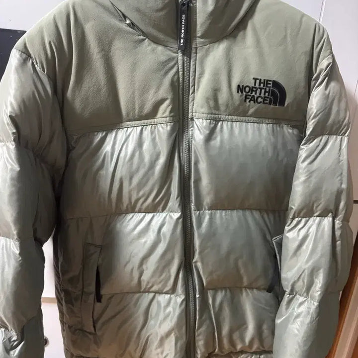 [BUNJANG] The North Face Nuptse Onball Puffer Jacket (Khaki, M) / 노스페이스 눕시 온볼 카키 M