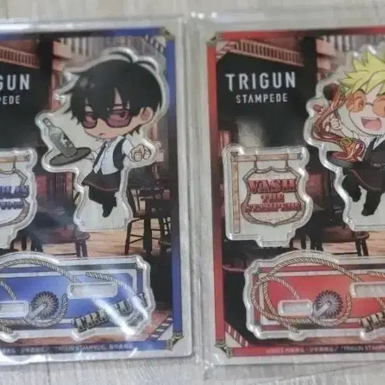[BUNJANG] Trigun Stampede Collaboration Cafe Acrylic Stand Bundle Set / 트라이건 스탬피드 콜라보카페 아크릴 스탠드 일괄 판매