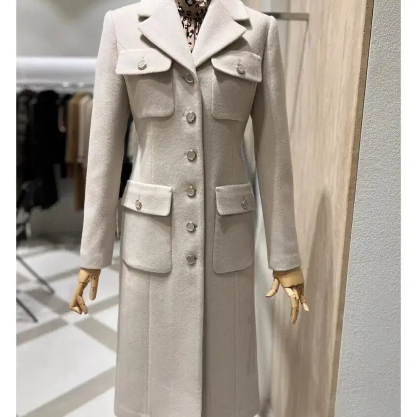[BUNJANG] MOJO.S.PINE Cashmere Blend Wool Coat Size 55 / 새상품)모조에스핀 코트 55(25년 제품)