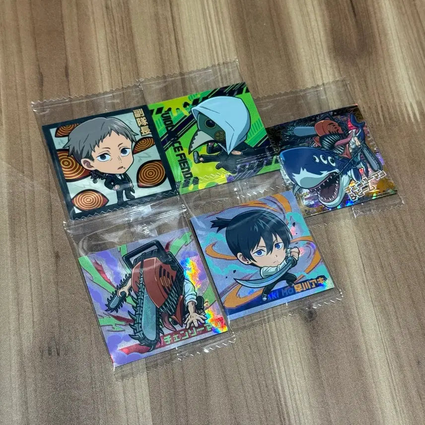[BUNJANG] Chainsaw Man Wafer Sticker Bundle Set / 체인소맨 웨하스 스티커 씰 일괄