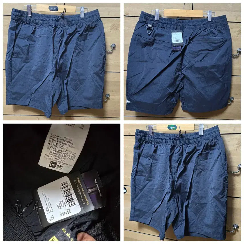 [SOLD OUT] 뉴에라 블랙라벨 반팔 셔츠 셋업 (2XL/XL)