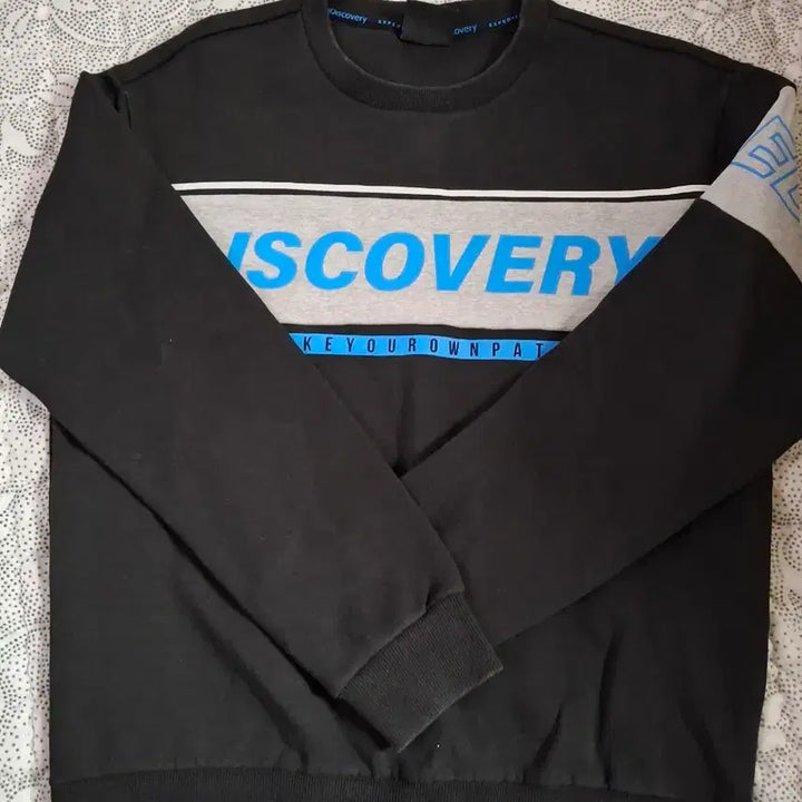 [BUNJANG] Discovery Expedition Black Sweatshirt T-Shirt / 디스커버리 맨투맨 티셔츠(90~95/공용)