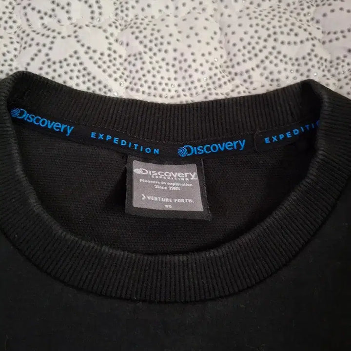 [BUNJANG] Discovery Expedition Black Sweatshirt T-Shirt / 디스커버리 맨투맨 티셔츠(90~95/공용)