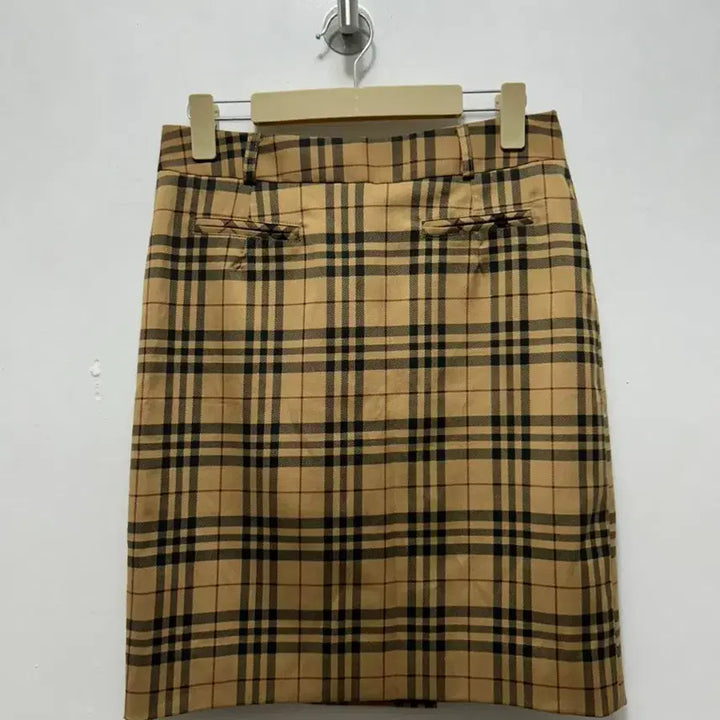 [BUNJANG] Vintage Checkered Skirt - Size M / 여성 체크 스커트 M