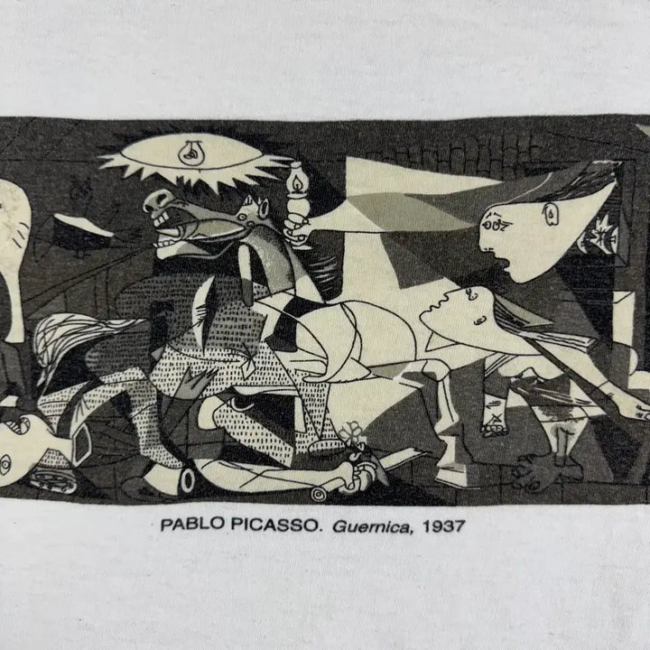 [SOLD OUT] 빈티지 90s Picasso 파블로 피카소 게르니카 아트 티셔츠