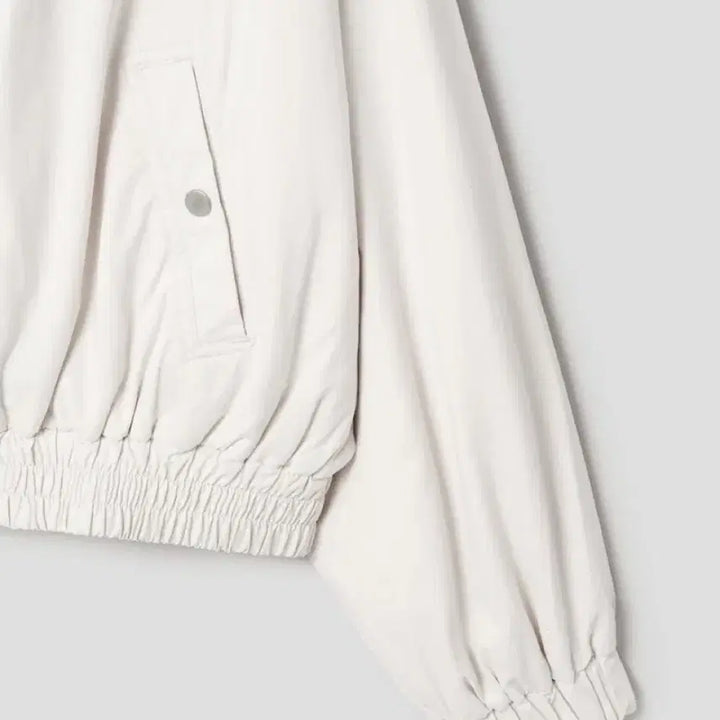 [BUNJANG] 8seconds Peach Cotton Hooded Jumper Ivory / 에잇세컨즈 피치코튼 후드 점퍼 아이보리