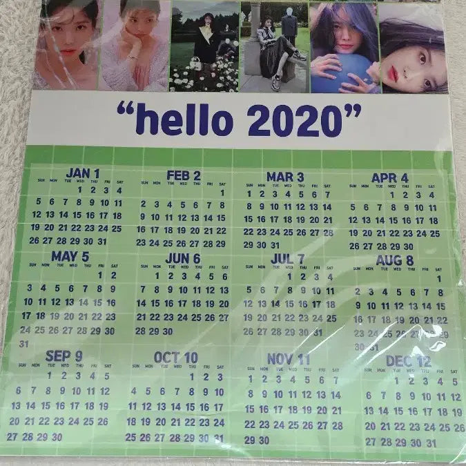 [BUNJANG] IU 2020 Calendar / 아이유 2020년 달력