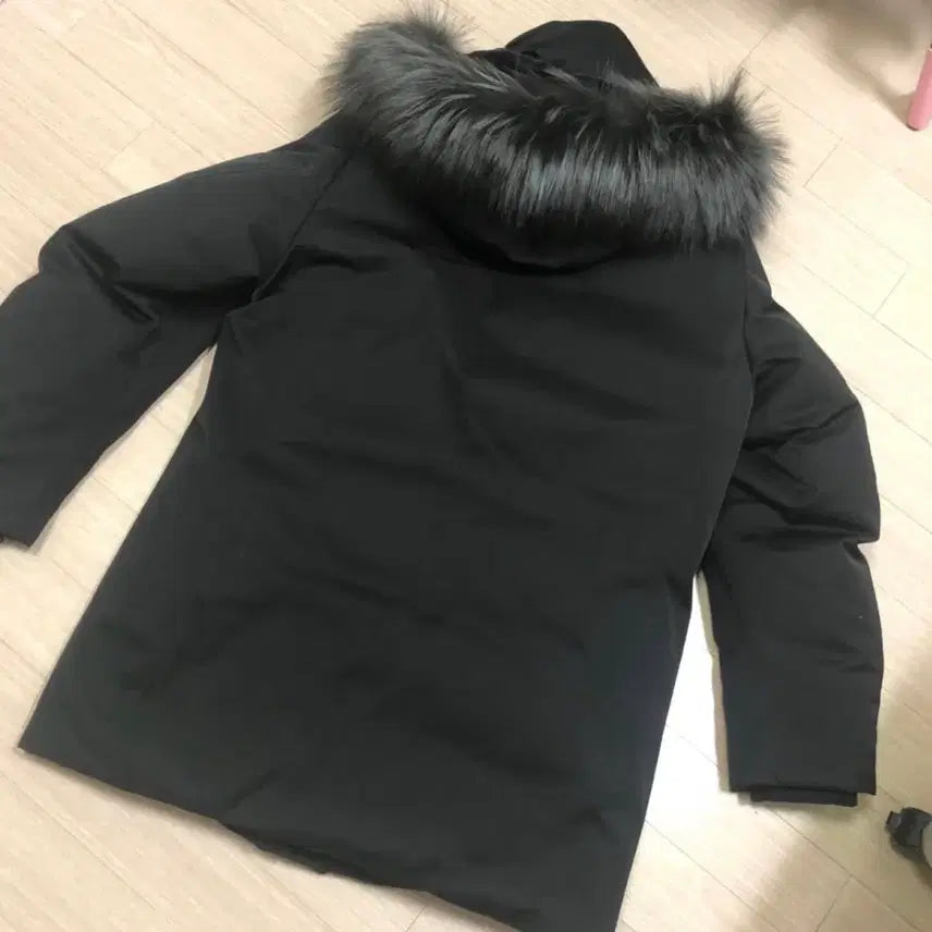 [BUNJANG] Jill Stuart New York Fox Fur Goose Down Jumper Black / <정가118만원> 질스튜어트뉴욕 폭스퍼 구스다운 점퍼 블랙