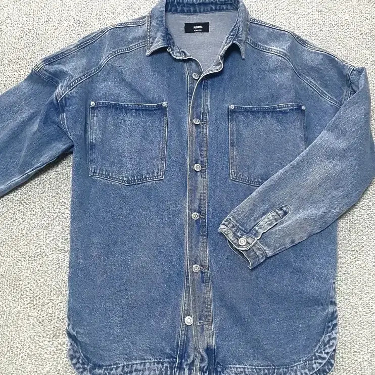[BUNJANG] Raipan Denim Overshirt Jacket / 라이팬 데님 셔츠자켓 판매해요