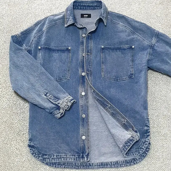 [BUNJANG] Raipan Denim Overshirt Jacket / 라이팬 데님 셔츠자켓 판매해요