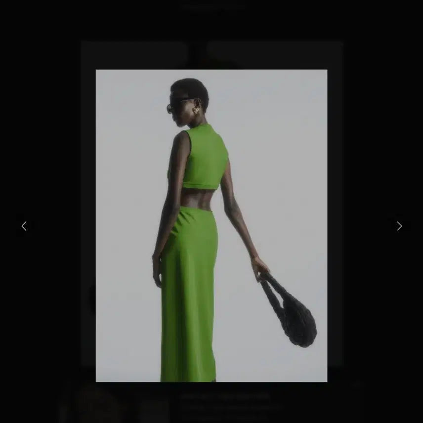 [BUNJANG] COS Sleeveless Cutout Maxi Dress / 코스(COS)의 슬리브리스 커트아웃 맥시 드레스