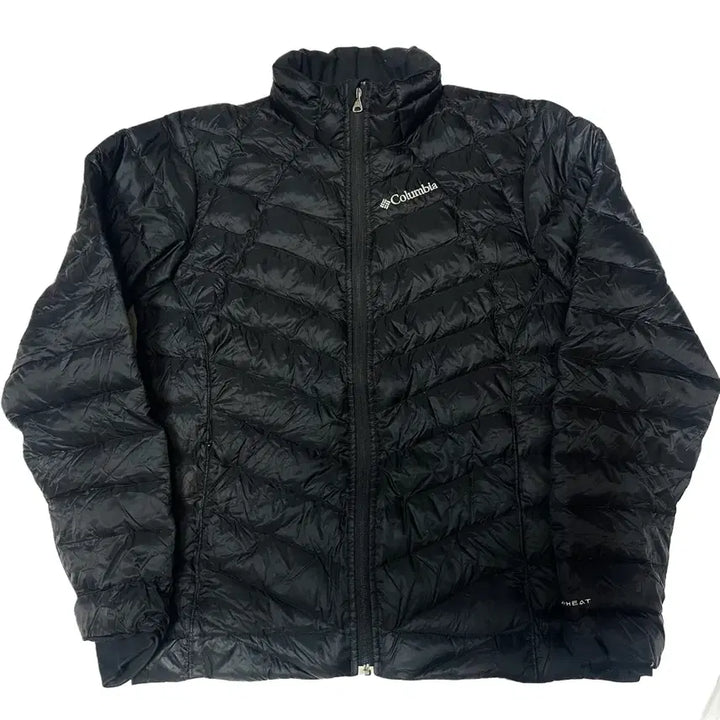 [BUNJANG] Columbia Nylon Lightweight Padded Jacket (M) / 컬럼비아 블랙 나일론경량패딩 M