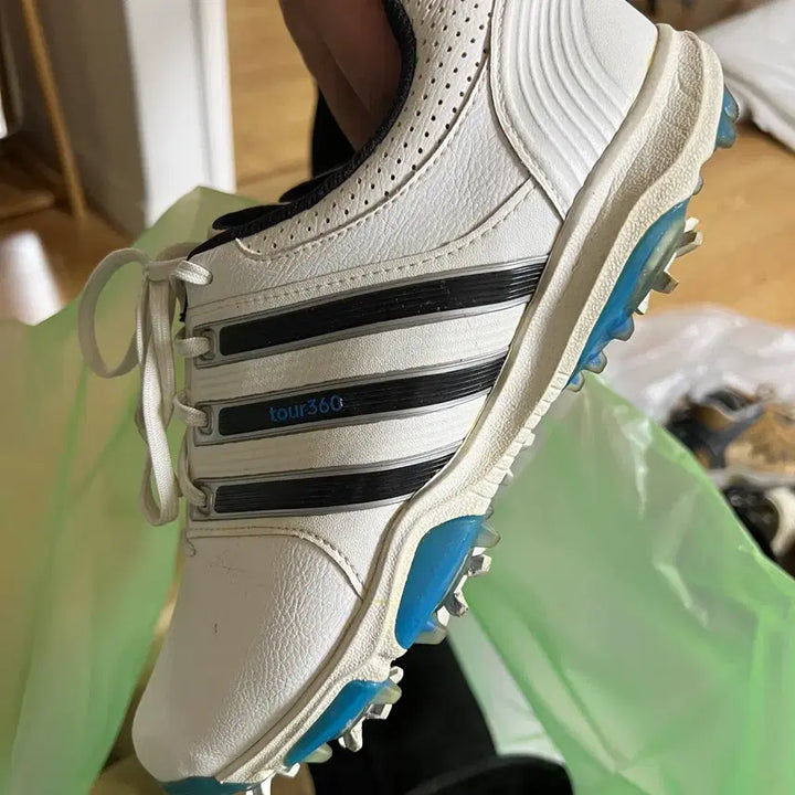 [BUNJANG] Adidas Tour360 Golf Shoes White / 아디다스 Tour360 골프화 흰색