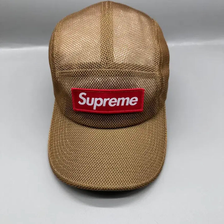 [BUNJANG] Supreme 23SS Mesh Cordura Camp Cap Sand / 23SS 슈프림 메쉬 코듀라 캠프캡 샌드 모자