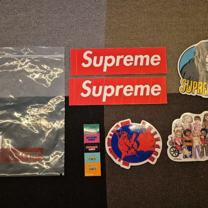 [BUNJANG] Supreme Sticker Pack 23SS / 슈프림 스티커팩 23ss