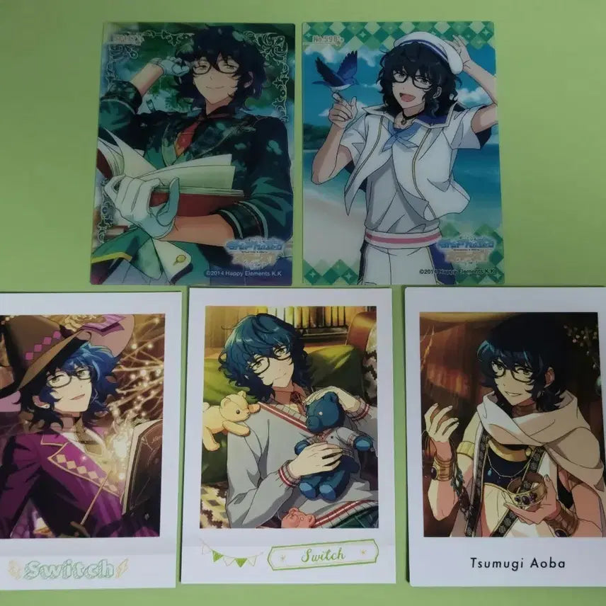 [BUNJANG] Ensemble Stars Aoba Tsumugi Bundle Set PASH Card / [일괄] 앙스타 아오바 츠무기