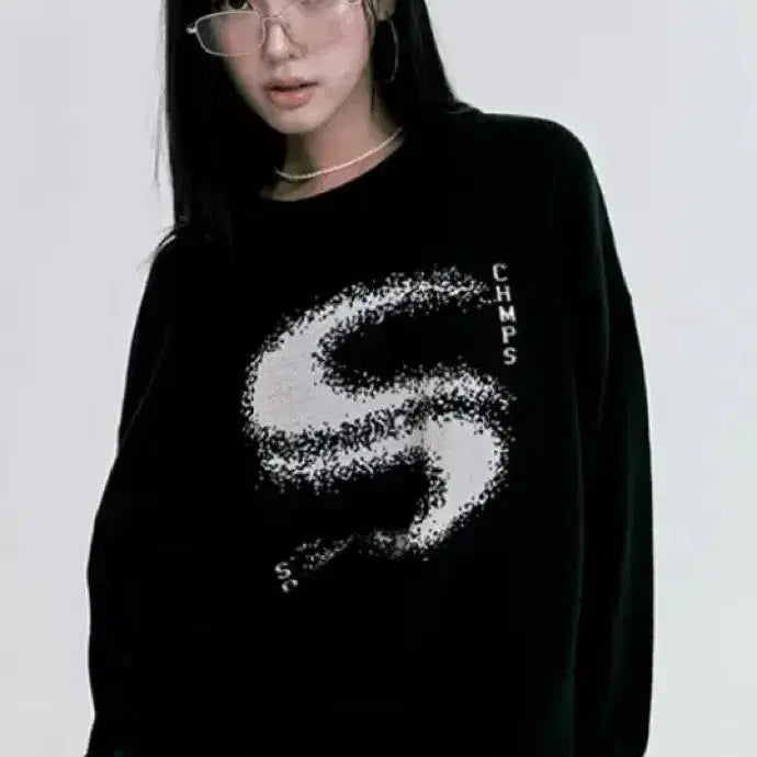 [BUNJANG] Sorano Knit Black / 소라노 니트 블랙
