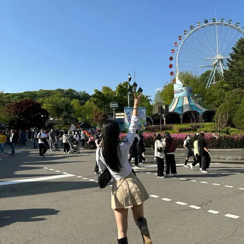 [BUNJANG] 히프나틱 플리츠 스커트 / 히프나틱 플리츠 스커트