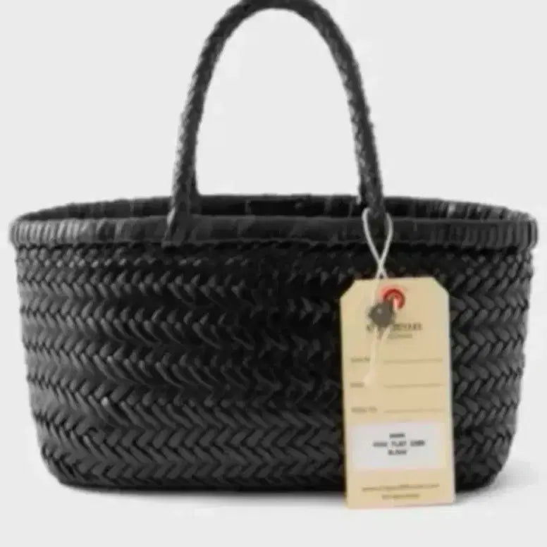 [BUNJANG] Dragon Diffusion Mini Flat GORAH Black Tote Bag / 드래곤 디퓨전 미니 플랫 고라 블랙 토트백