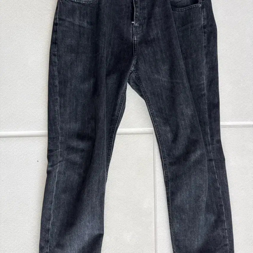 [BUNJANG] Fatalism Black Denim Pants Size 34 / 페이탈리즘 흑청
