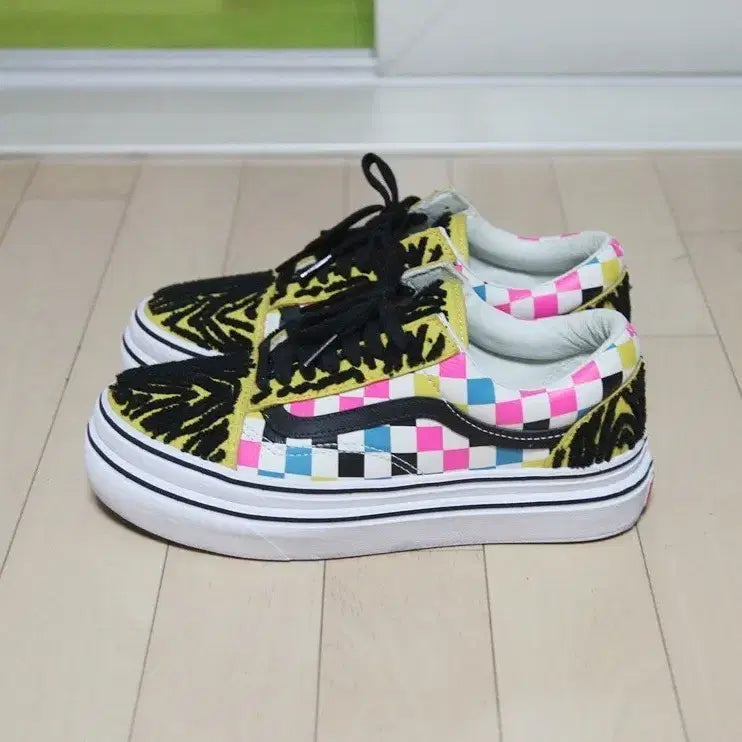 [BUNJANG] Vans Super Comfycuish Old Skool Multi Limited Edition Sneakers / [245] 반스 슈퍼 컴피쿠시 올드스쿨 멀티 한정판