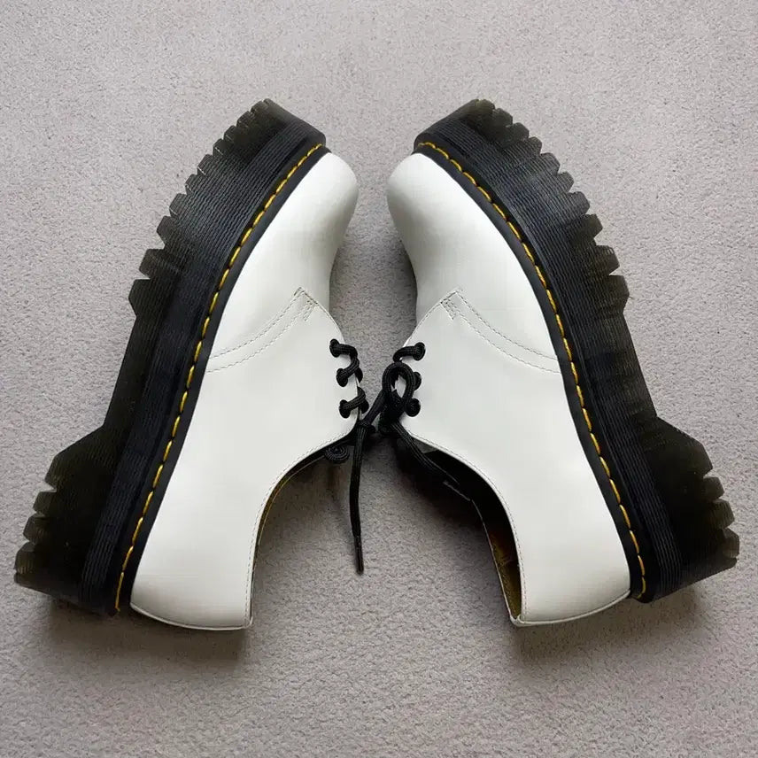 [BUNJANG] Dr. Martens 1461 Quad White Shoes / [41] 닥터마틴 1461 쿼드 -260-265