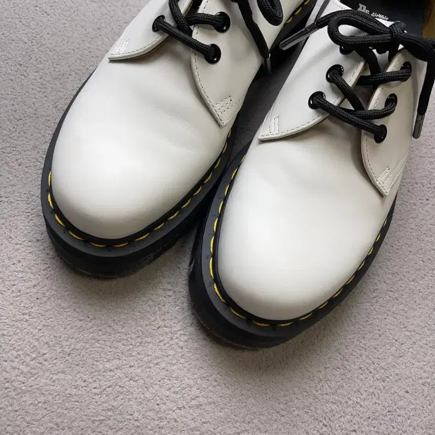 [BUNJANG] Dr. Martens 1461 Quad White Shoes / [41] 닥터마틴 1461 쿼드 -260-265