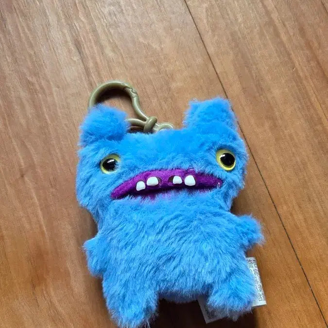 [BUNJANG] Blue Fur Monster Doll Keychain / 파란 털 몬스터 인형 키링