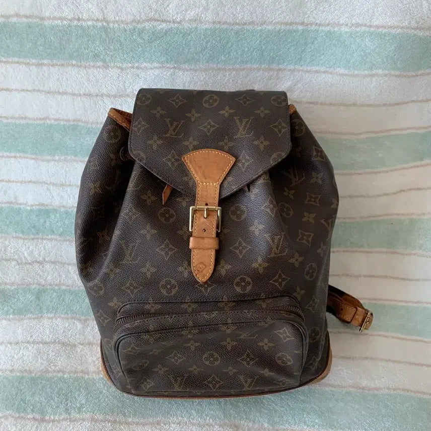 [BUNJANG] Louis Vuitton Montsouris Backpack / 루이비통 몽수리 백팩