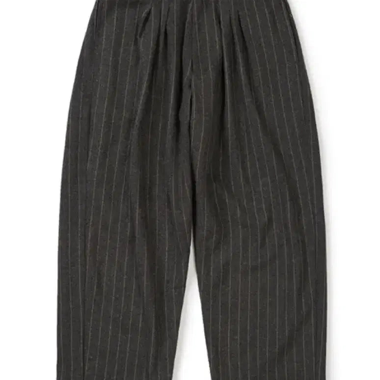 [BUNJANG] Karactor Wool Herringbone Pleated Pants Grey / [00] karactor 카락터 울 헤링본 플리츠 팬츠 그레이