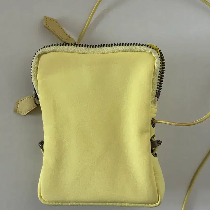 [BUNJANG] Kijun String Mini Bag Lemon Yellow / Kijun 기준 스트링 미니백 레몬색(노랑, 옐로우)